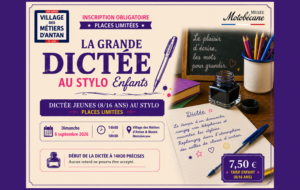 Dictée Jeunes (moins 8/16 ans) au stylo - BEL - VDMA