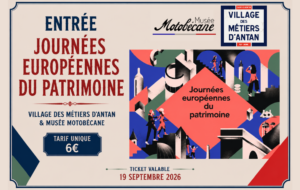 Journées Européennes du Patrimoine - 19 septembre 2026 - BEL - VDMA