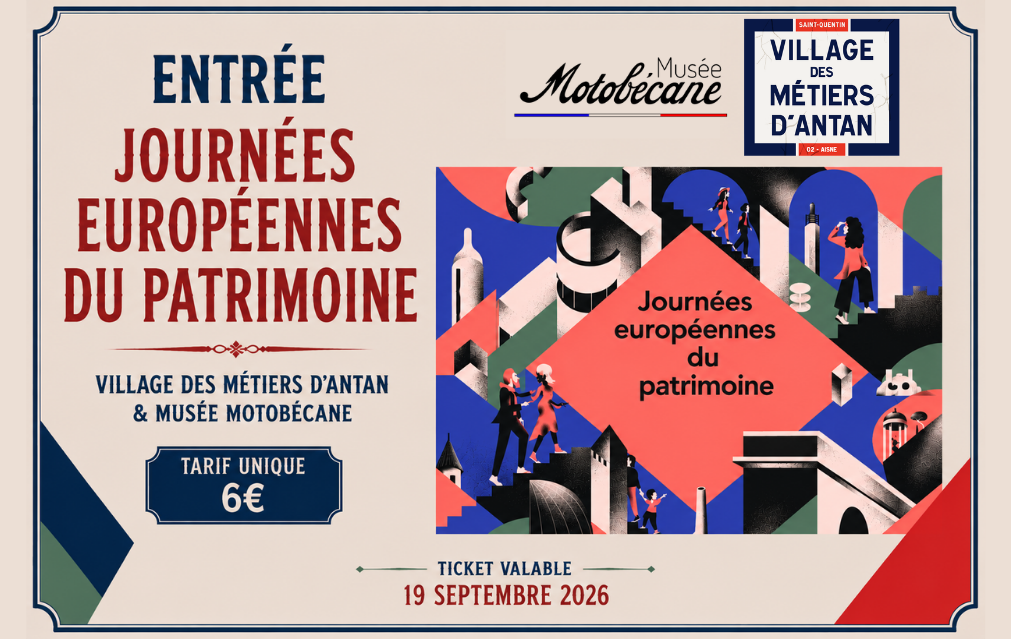 Journées Européennes du Patrimoine - 19 septembre 2026 - BEL - VDMA